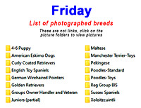 Friday-breed list